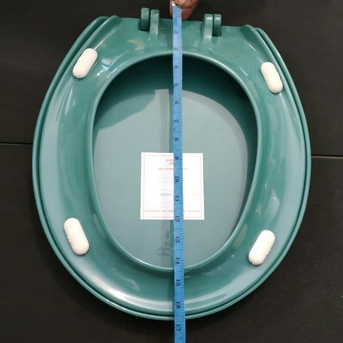 MUST HAVE SEAT COVER/ TUTUP CLOSET IDEAL STANDARD WARNA HIJAU TUA TERLARIS