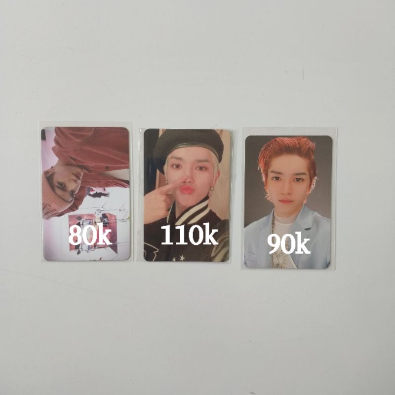 Photocard NCT Taeyong Future, Taeyong Neozone C Ver, Taeyong Empathy Dream