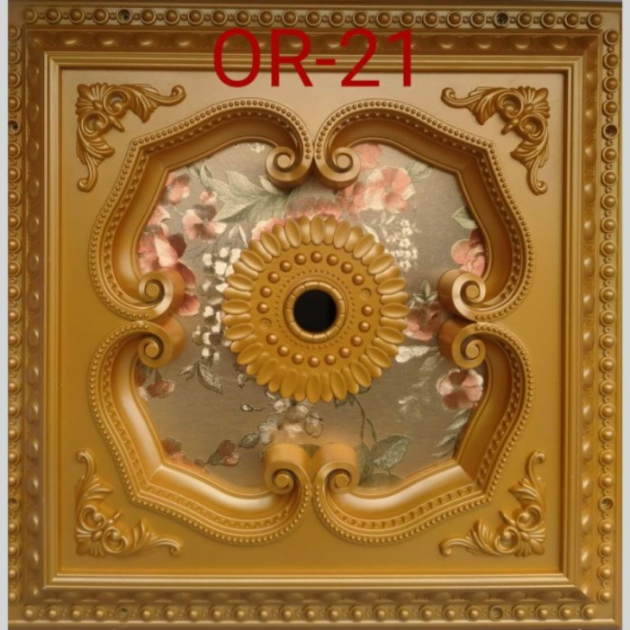 PROMO ORNAMEN PVC / ORNAMEN PVC 60 X 60 / ORNAMEN PLAFON / ORNAMEN PLAFON TERBARU