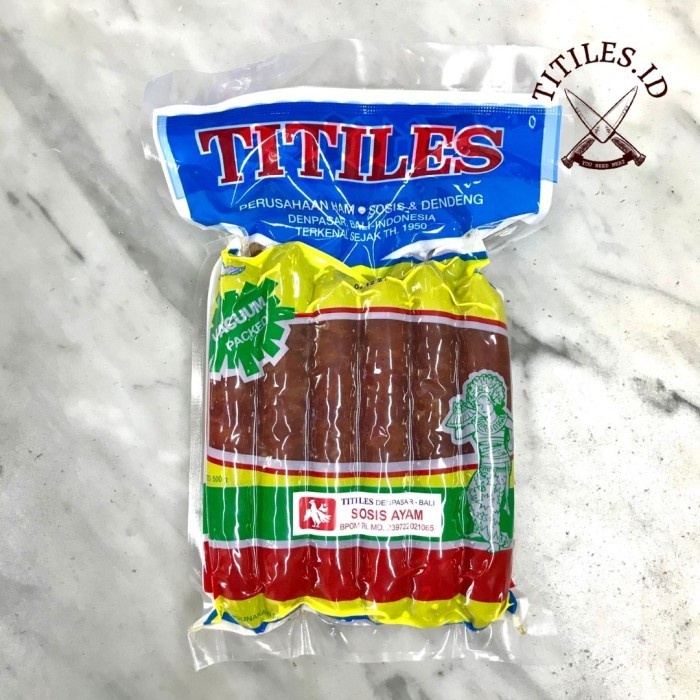 

(PROMO!) SOSIS AYAM TITILES 500G okt02