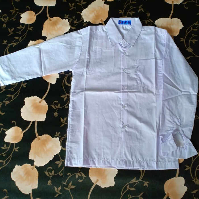 

TERLARIS SERAGAM SEKOLAH, BAJU PUTIH LENGAN PANJANG SMP/SMA NO. 15 1/2, 16 &17 /SERAGAM
