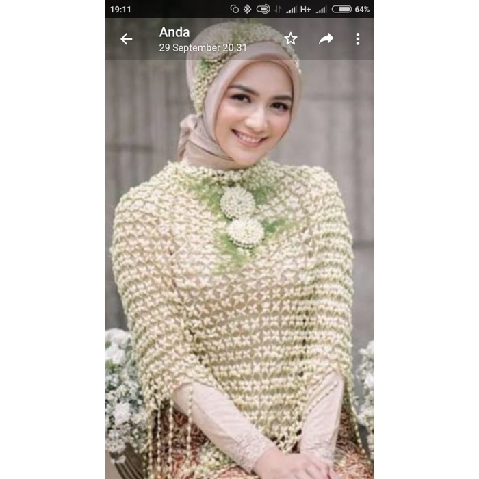 Best Seller Melati Asli Ronce Untuk Pengantin Siraman Kalung