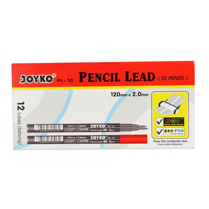 

Isi / Refill Lead Pensil Mekanik Joyko 2B PL - 10 2.0 mm