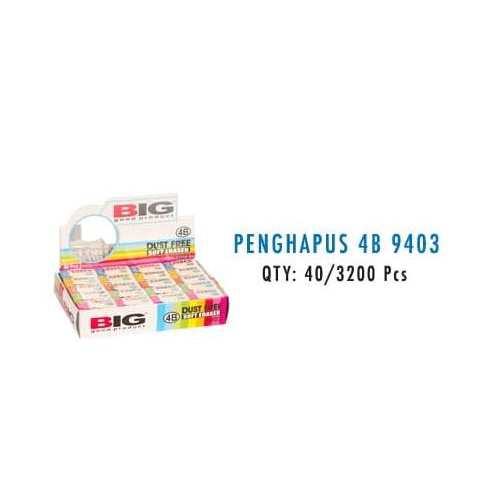 

Penghapus Eraser BIG Warna Kecil 9403