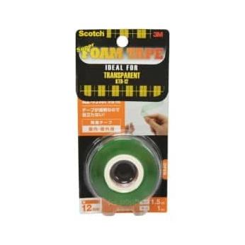 

] 3m Super Strong Scotch Double Tape Transparan Hijau Logam