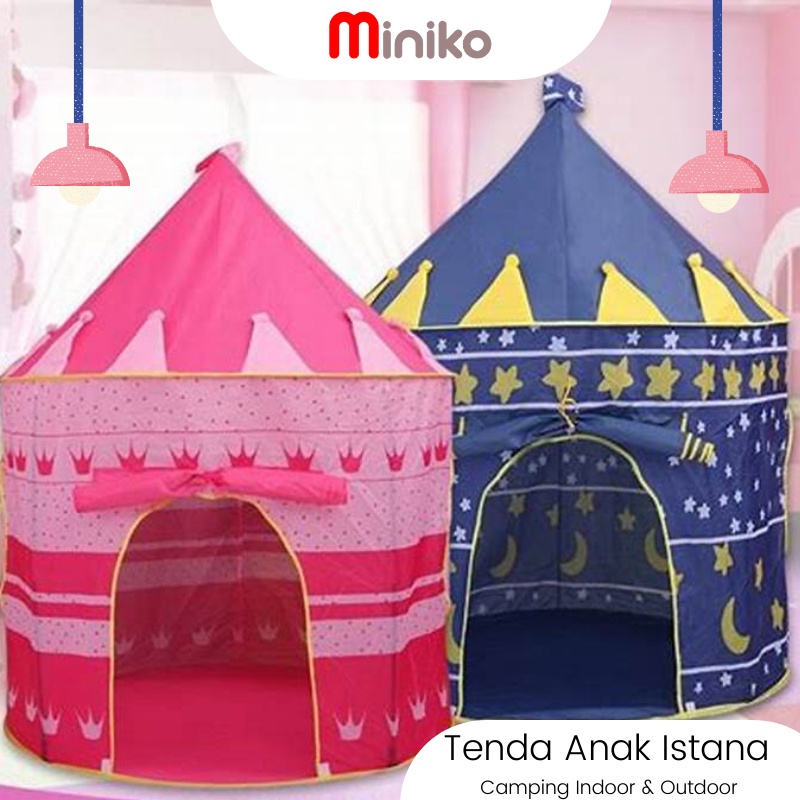 Tenda Anak Bagus Portable Polos Kartun Karakter Motif H5T9 Besar Mainan Lipat Murah Praktis Terbaru 