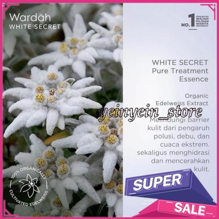 WARDAH WHITE SECRET PURE TREATMENT ESSENCE 50ML BEST PRODUK 