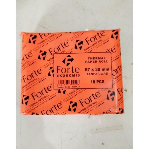 

Kertas Kasir / Thermal Paper Forte 57 x 30 Ekonomis