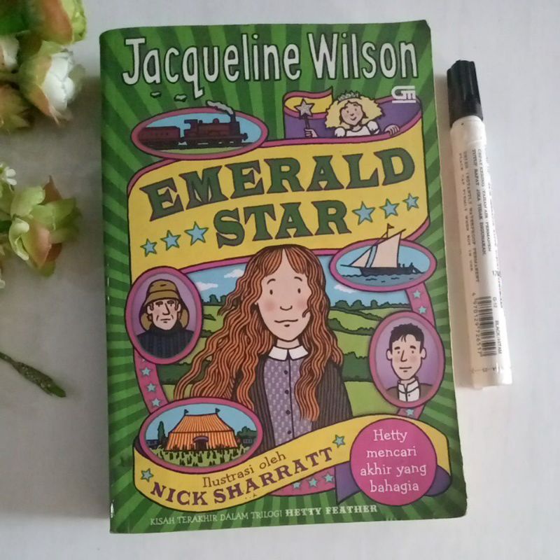novel Jacqueline Wilson Emerald Star preloved