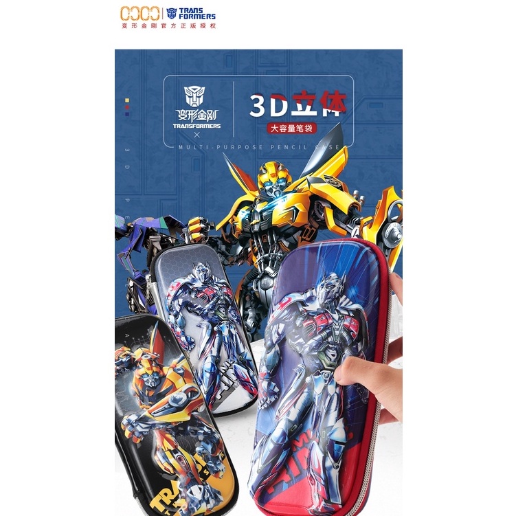 

Kirim sekarang Tempat Pensil Kotak Pensil Tepak Pensil Anak Laki-laki Robot Transformers Smiggle 3D Hardcase GVR