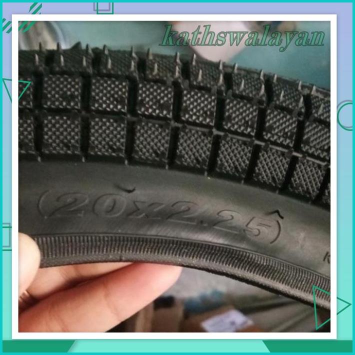 BAN LUAR SEPEDA 20 X 2.25 KENDA HITAM EKSLUSIF 