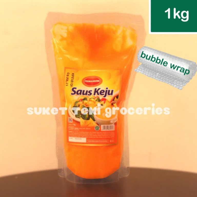 

Keluaran Terbaru Saus Keju / Cheese Sauce Prima Agung kemasan 1kg GROSIR Best Seller 09H