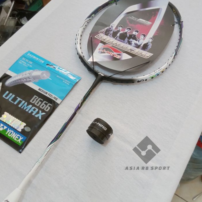 12.12 Product HOT Raket Badminton LINING TECTONIC 9 / 7 Asean Premium Special 32 Lbs Fullset Tas + G