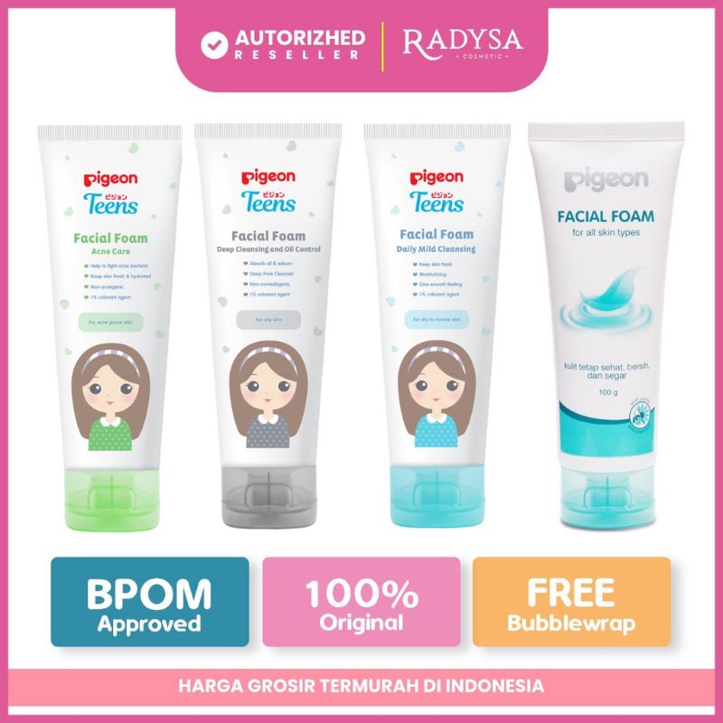 PIGEON TEENS fecial foam/sabun cuci muka
