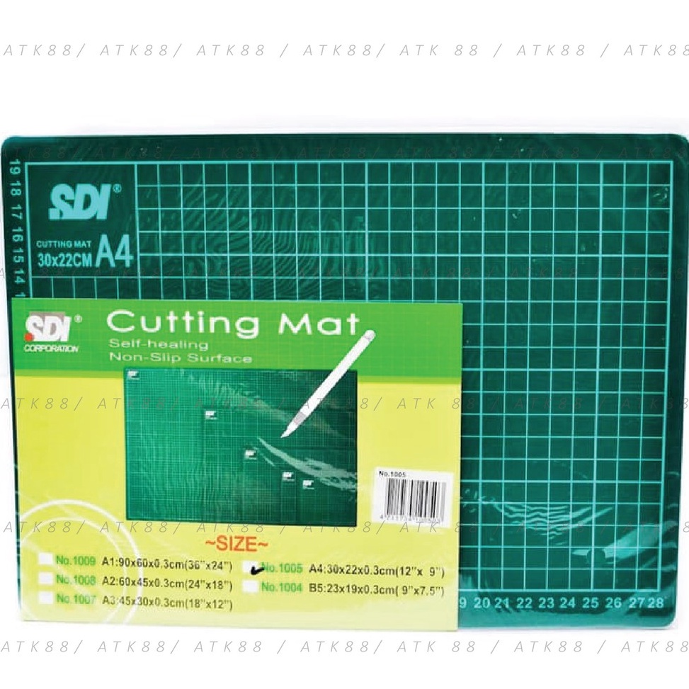 

Promo.. Alas Potong / Cutting Mat SDI A4 30 x 22 cm 0B0