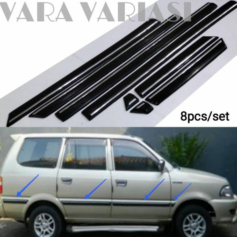 Terkini.. Lis List Body Pintu Samping Mobil Toyota Kijang New Kapsul 60