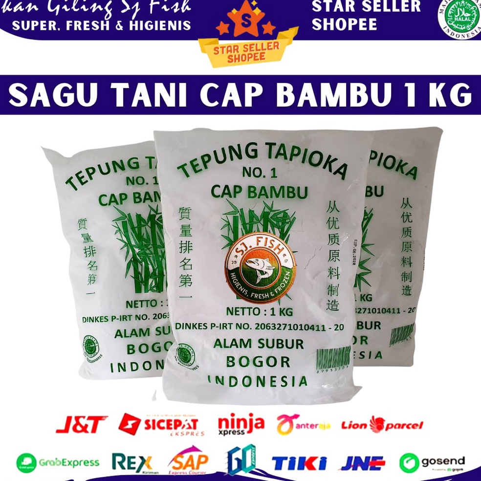 

Kualitas Premium.. SAGU TANI / TAPIOKA CAP BAMBU 1 KG Y0R