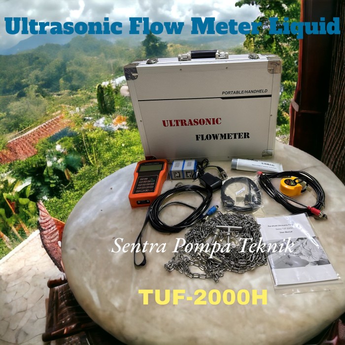 ULTRASONIC FLOW METER TUF-2000H DIGITAL - FLOW METER ULTRASONIC