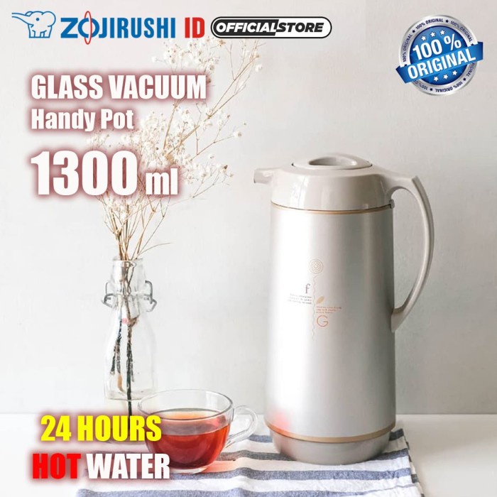 TERMURAH Termos Kaca 1.3 Liter ZOJIRUSHI AHGB-13 TK