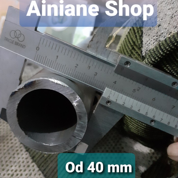 Bestseller Pipa Besi Seamless Od 40 Mm/Id 30 Mm Tebal 5 Mm Panjang 20 Cm