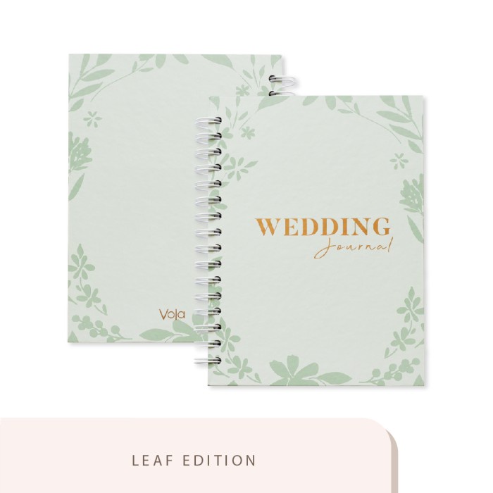 

Bestseller Wedding Planner Book In Pastel Green