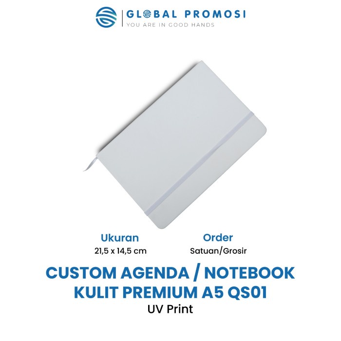 

Bestseller Custom Uv Agenda/Notebook Kulit Premium A5 Buku Catatan Souvenir Qs01