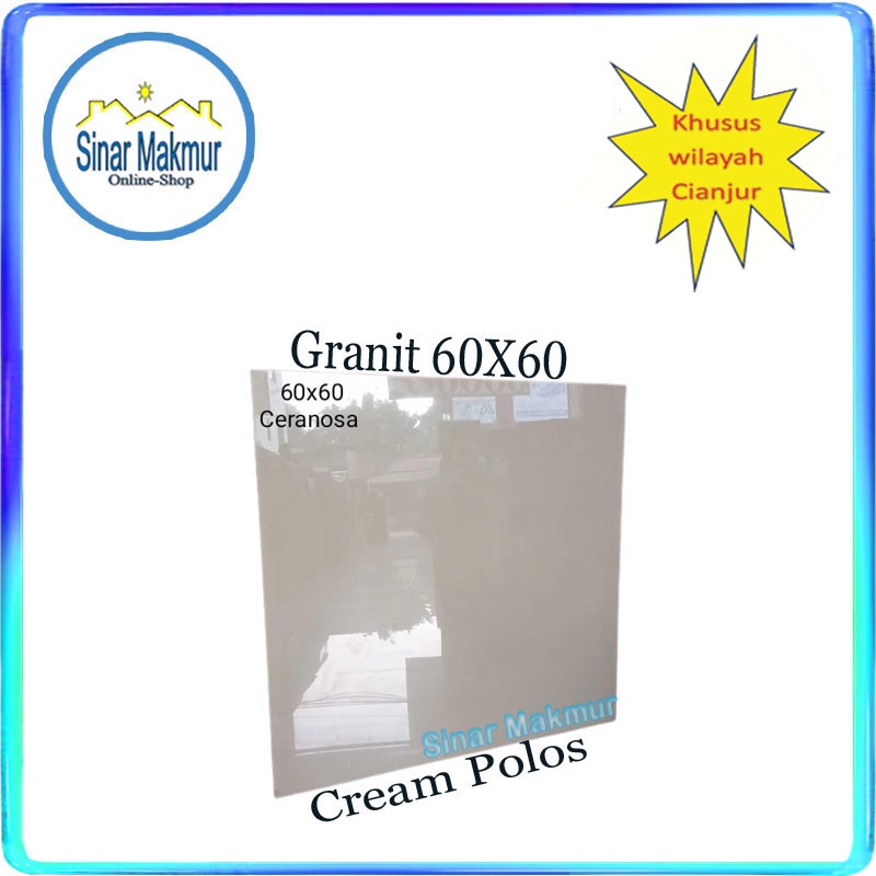 Granit Lantai 60x60 Ceranosa Cream Ivory (CERANOSA)