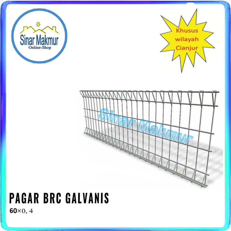 Pagar BRC 60 CM x 4 MM