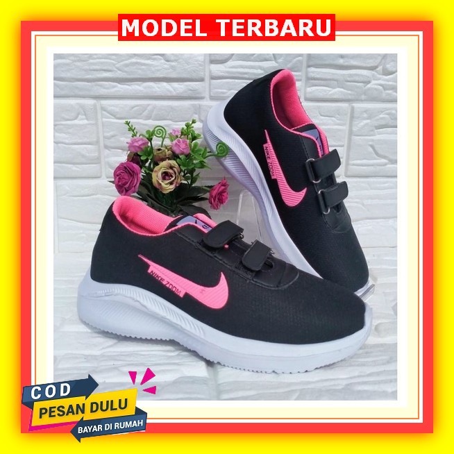 Sepatu Sekolah Olahraga Anak Laki Laki Perempuan Sd Tk Paud Usia 1 2 3 4 5 6 7 Tahun Keren [Original