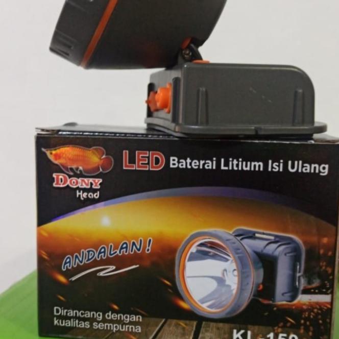 Senter Kepala Dony Kl-159 Andalan/Headlamp Dony 10Watt Led Original