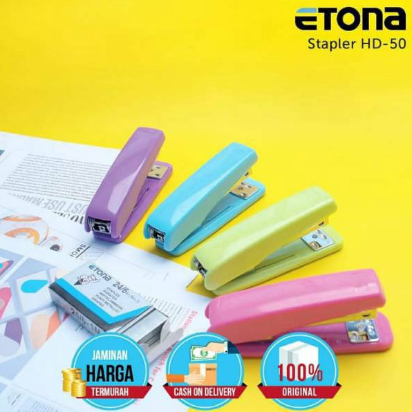 

→Terkini➯ D97SD Stapler Etona HD 50/ Stapler Besar Isi no.3 + ISI 1 bar F85 ❉Terkini