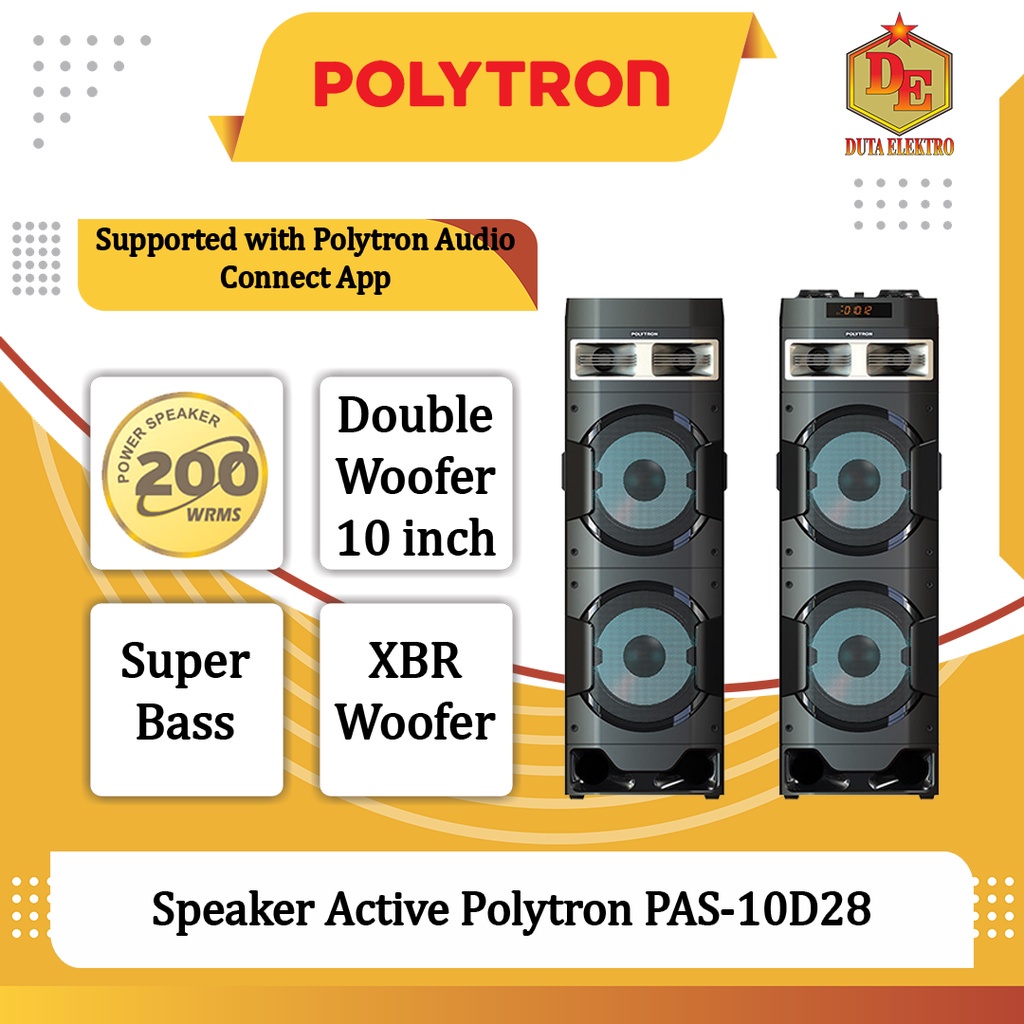 Speaker Active Polytron PAS-10D28