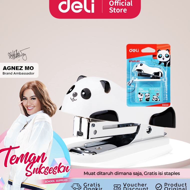 

Terkini FVJYE Deli Staples Sekolah Mini #10 E0453 D45 ✢Promo