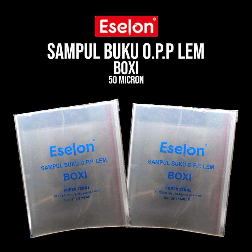 

❃Best Terlaris✻➢ MKKNY Sampul buku Eselon OPP Boxy 50 micron/Sampul Eselon R78 ➻Harga Termurah