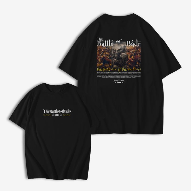 KAOS DAKWAH ISLAM PREMIUM | THE BATTLE OF BADR | HITAM