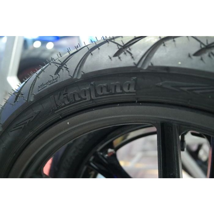 Ban ORI Tubeless Kingland Ter Sepasang Ring 14 Depan Belakang Motor Matic Beat Vario Mio Scoopy
