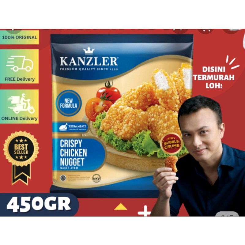 

Nugget Kanzler Crispy 450gr Pekanbaru
