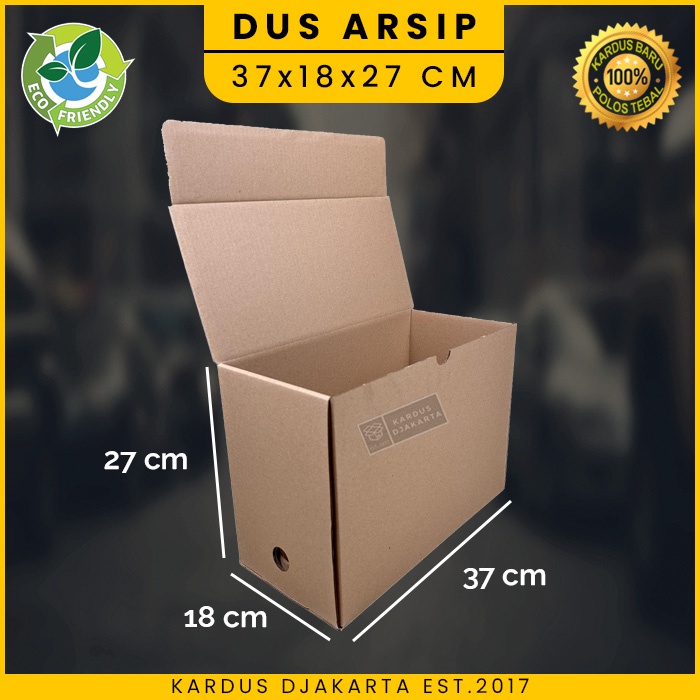 

Kardus Arsip / Box File / Kotak Arsip 38x18x27 cm