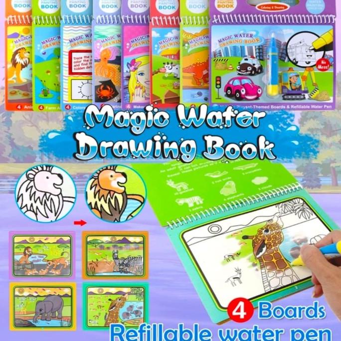 

Sale8.8 Buku Gambar Ajaib/Buku Mewarna Ajaib/Magic Drawing Book