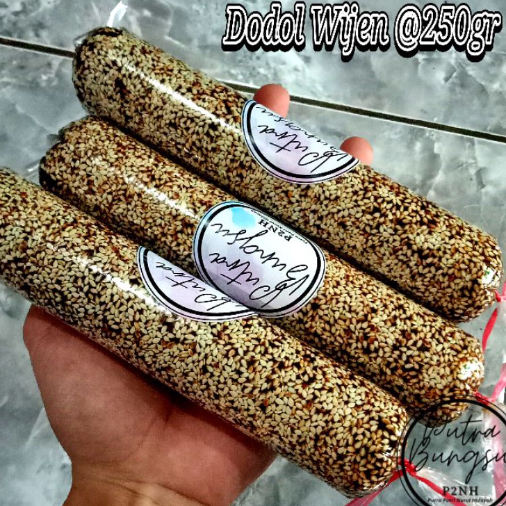 

Paling Popular Dodol Wijen Betawi @250 Gram Khas Tangerang