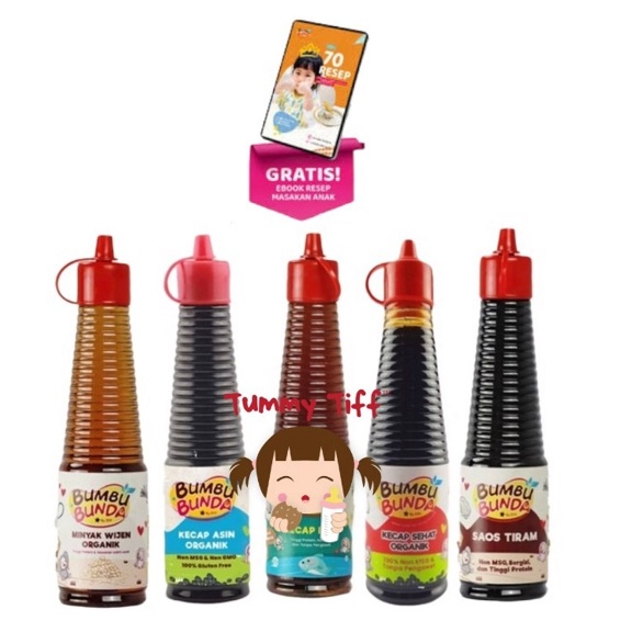 

➚Terbatas➤ AMAFA Bumbu Bunda Kecap Bumbu Bunda Kecap MPASI Anti GTM Kecap Bayi Kecap Organik MPASI Penambah Nafsu Makan Penambah Berat Badan BB Booster MPASI Bayi Anti GTM Saos Tiram Minyak Wijen Kecap teriyaki yakiniku Kecap manis Kecap Asin S61 ✵
