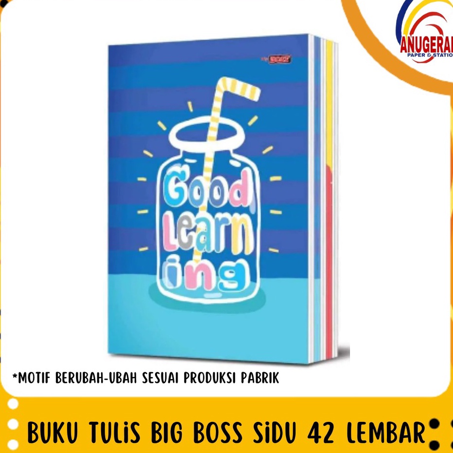 

Laris VZGKR BUKU TULIS BIG BOSS SIDU 42 LEMBAR (PAK) D46 ➟Diskon Promo