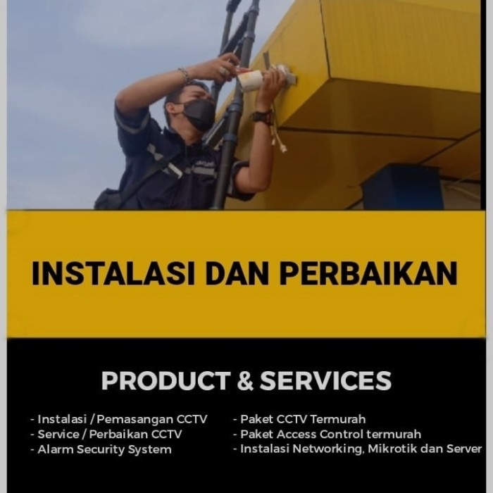 Terlaris Jasa Pasang Cctv / Instalasi Cctv (Jabodetabek)