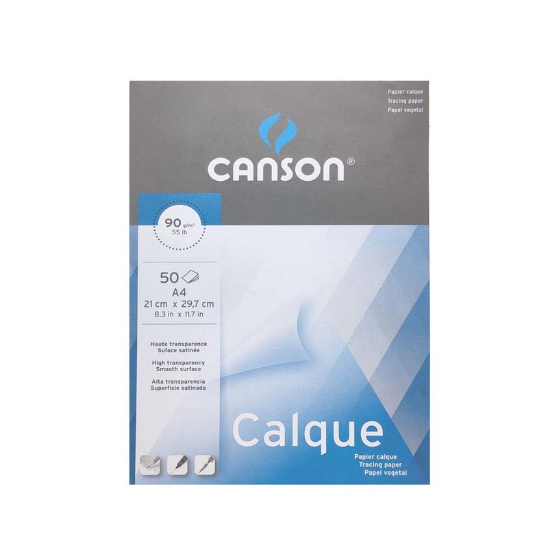 

CANSON TRACING PAPER SATIN FINISH 50S A4 90G