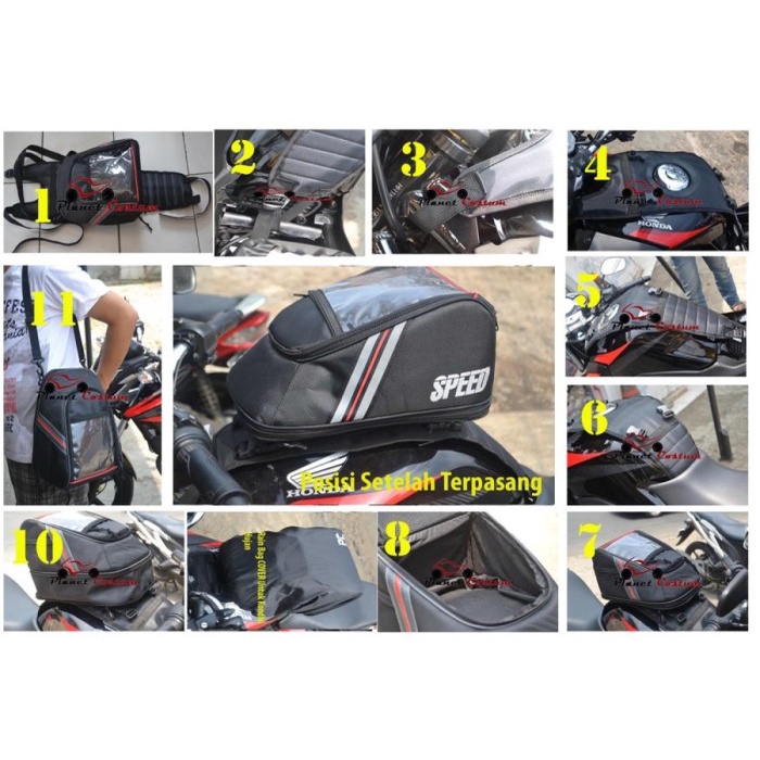 Tankbag Speed/ Tank Bag / Tas Tangki Yamaha R25, R15, Mt25, New Vixion