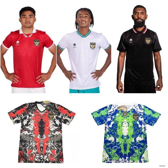 Kaos Bola Timnas Indonesia / Jersey Timnas Indonesia / Seragam Timnas
