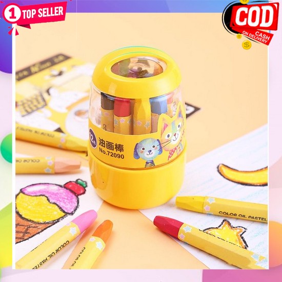 

Krayon Anak Set Mewarnai Umur 3 4 5 6 7 Th Warna Cerah Murah Crayon Tk Sd Pastel Paud Anti Kotor Terbaru 2023 Cod Set Koper Pensil Warna Perempuan Laki Laki Ajaib Pengasah Bentuk Segitiga Seni Lukis Alat Menggambar Usia Crayon Anak Isi 12 Warna / Cra