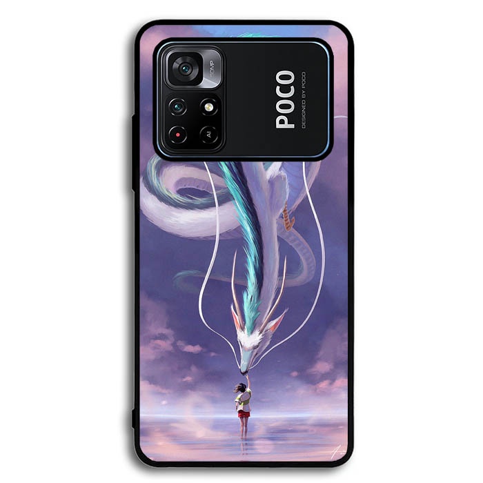 Hardcase Casing Xiaomi Poco M3 M4 M5 X3 X5 F2 F3 F4 Pro Spirit Away Ghibli AB2054 Case Cover
