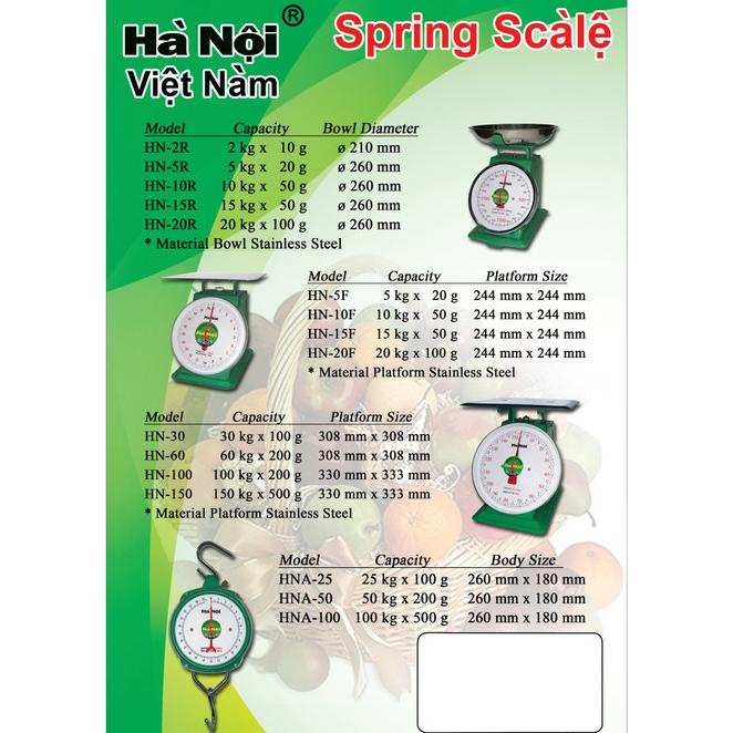 Timbangan Gantung Jarum 50 Kg Merek Hanoi (Vietnam Scale) C