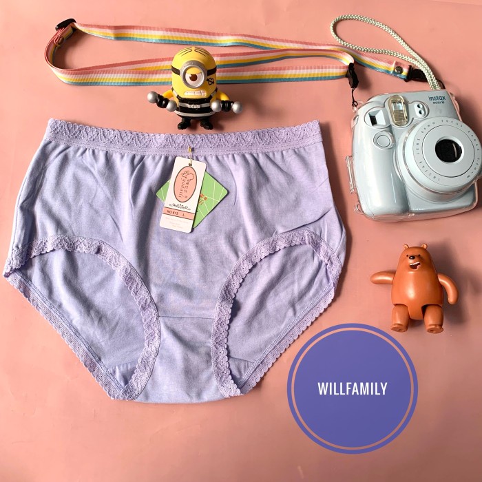 Yadaili/ Cd Wanita / 613/ Cotton/ Underpants/ 6Pc